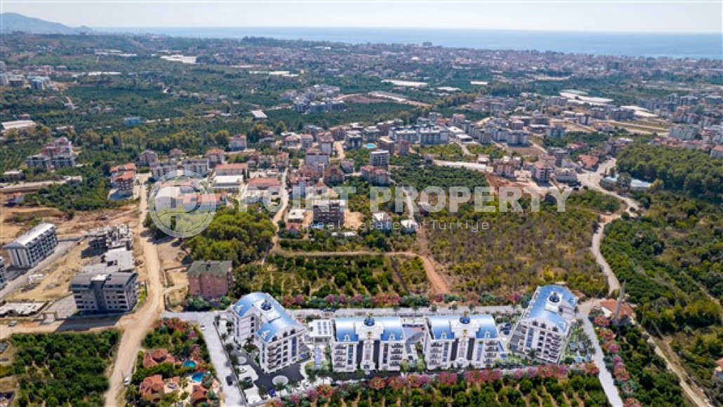 Привлекательные апартаменты с площадью 51 - 203 м2 на этапе строительства в проекте премиум класса,  район Верхняя Оба-id-3300-фото-9