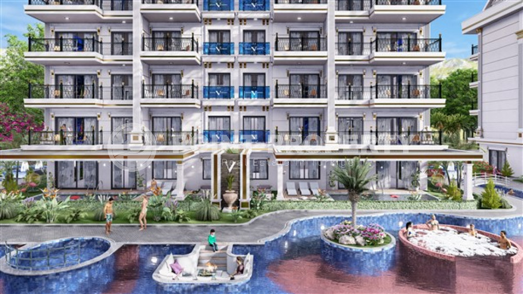 Привлекательные апартаменты с площадью 51 - 203 м2 на этапе строительства в проекте премиум класса,  район Верхняя Оба-id-3300-фото-10