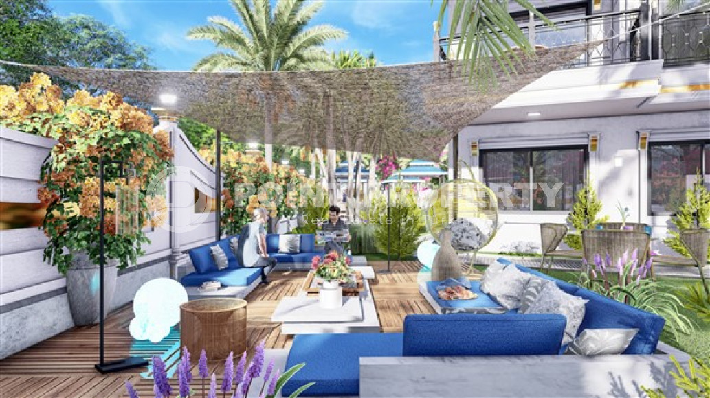 Привлекательные апартаменты с площадью 51 - 203 м2 на этапе строительства в проекте премиум класса,  район Верхняя Оба-id-3300-фото-15