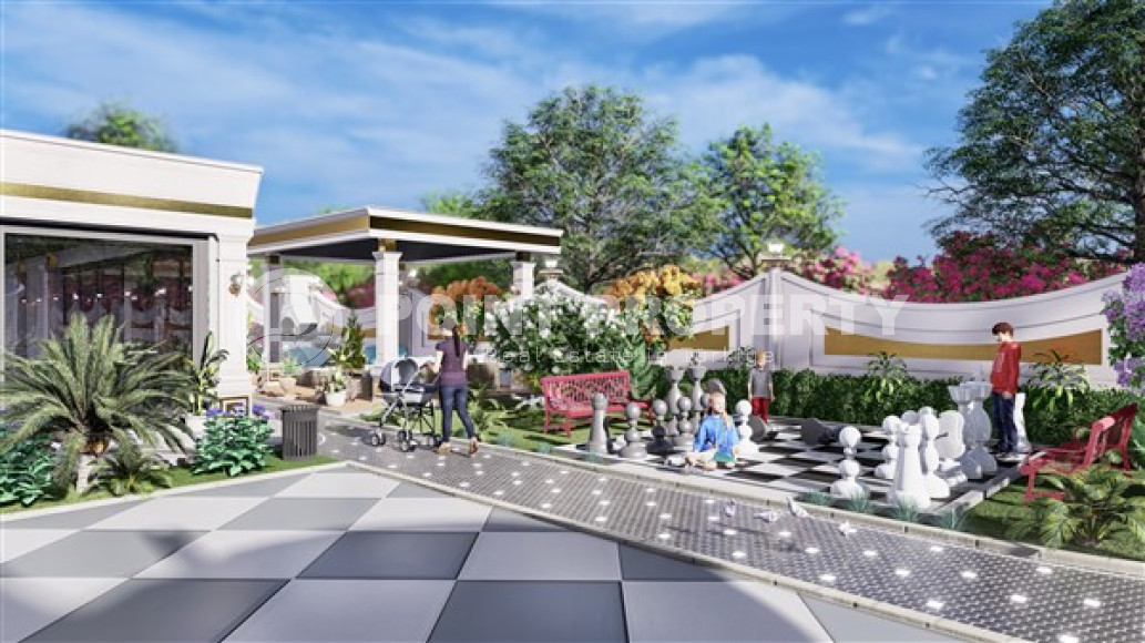 Привлекательные апартаменты с площадью 51 - 203 м2 на этапе строительства в проекте премиум класса,  район Верхняя Оба-id-3300-фото-19