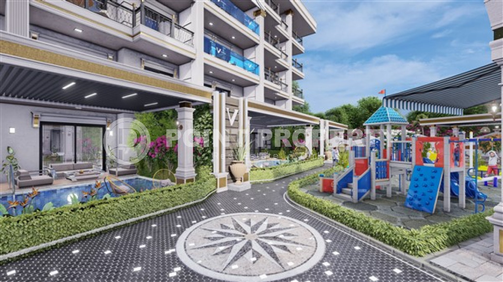 Привлекательные апартаменты с площадью 51 - 203 м2 на этапе строительства в проекте премиум класса,  район Верхняя Оба-id-3300-фото-20