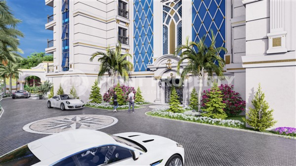 Привлекательные апартаменты с площадью 51 - 203 м2 на этапе строительства в проекте премиум класса,  район Верхняя Оба-id-3300-фото-22