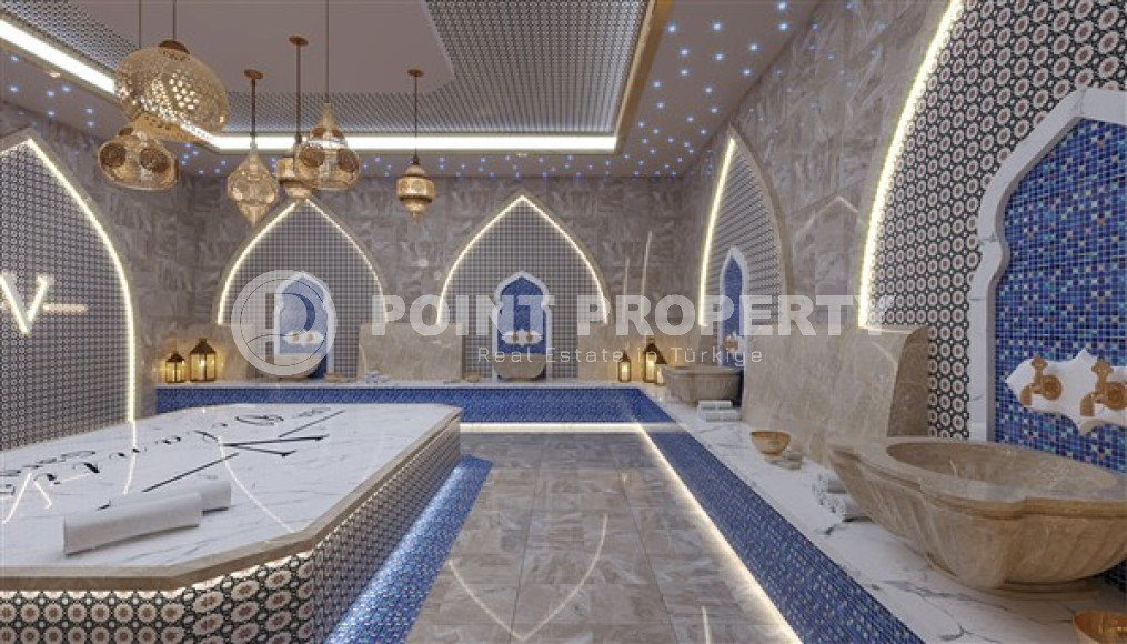 Привлекательные апартаменты с площадью 51 - 203 м2 на этапе строительства в проекте премиум класса,  район Верхняя Оба-id-3300-фото-31