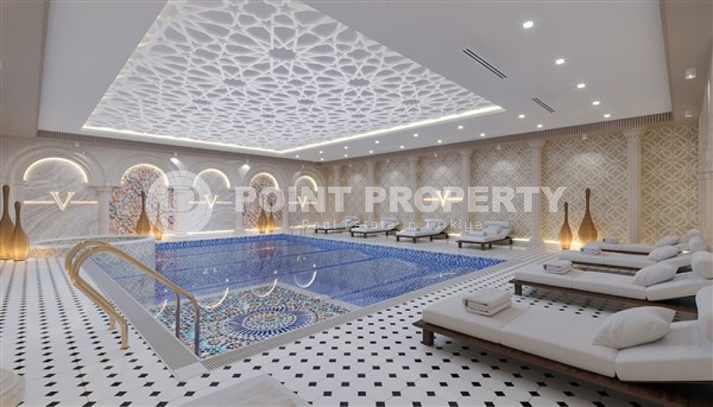 Привлекательные апартаменты с площадью 51 - 203 м2 на этапе строительства в проекте премиум класса,  район Верхняя Оба-id-3300-фото-32