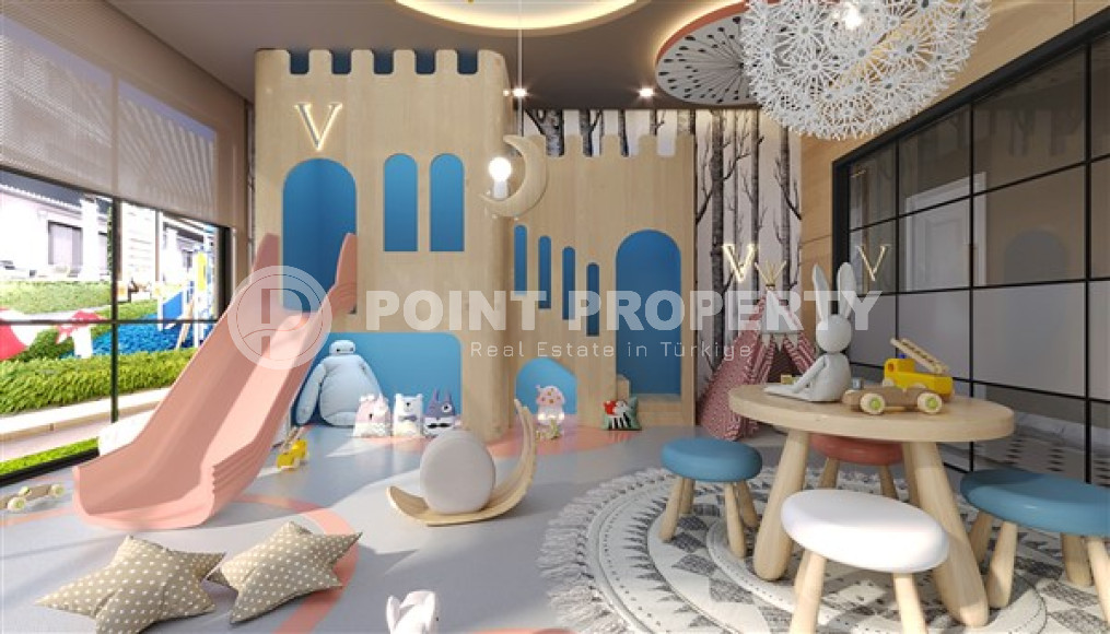 Привлекательные апартаменты с площадью 51 - 203 м2 на этапе строительства в проекте премиум класса,  район Верхняя Оба-id-3300-фото-34