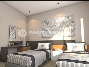 Four villas under construction in the central part of Alanya, guaranteed Turkish citizenship!-id-1037-photo-4