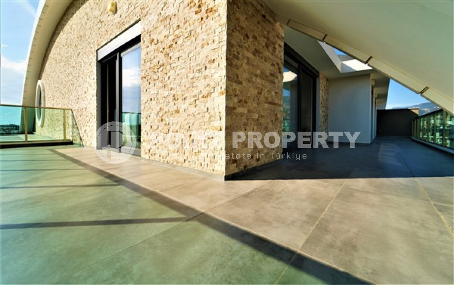 Просторный пятикомнатный пентхаус в районе Оба, Аланья, на пятом этаже и крыше-id-3301-фото-20