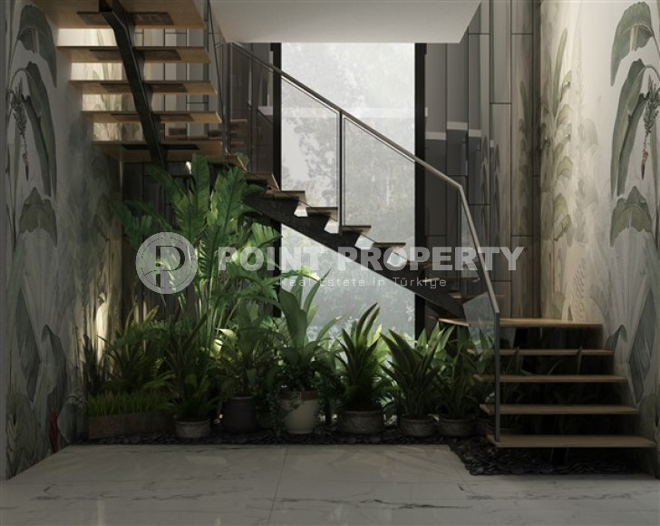 Двухэтажная шестикомнатная вилла с площадью 272 м2, в районе Каргыджак, на удалении от моря-id-3303-фото-11