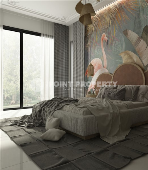 Двухэтажная шестикомнатная вилла с площадью 272 м2, в районе Каргыджак, на удалении от моря-id-3303-фото-12