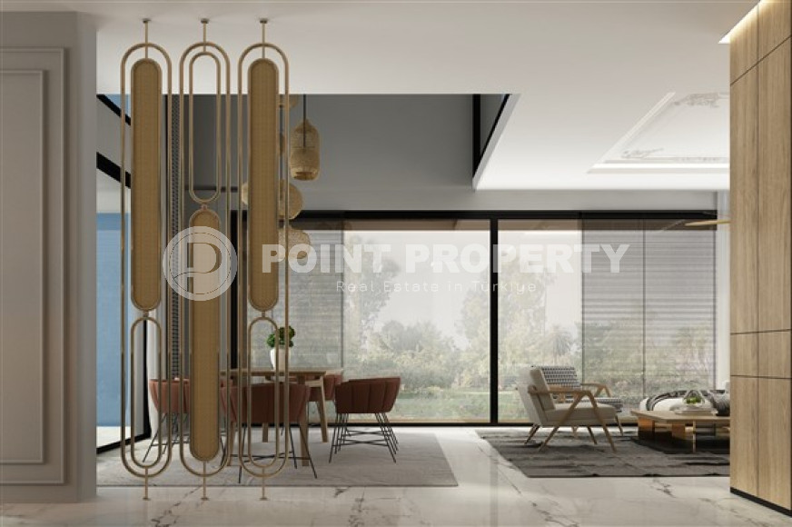 Двухэтажная шестикомнатная вилла с площадью 272 м2, в районе Каргыджак, на удалении от моря-id-3303-фото-14