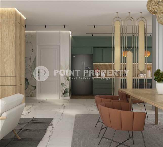 Двухэтажная шестикомнатная вилла с площадью 272 м2, в районе Каргыджак, на удалении от моря-id-3303-фото-15