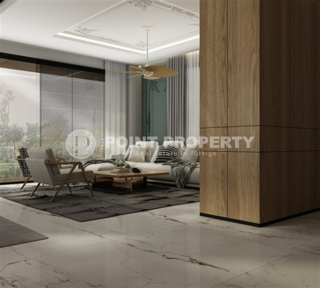 Двухэтажная шестикомнатная вилла с площадью 272 м2, в районе Каргыджак, на удалении от моря-id-3303-фото-16