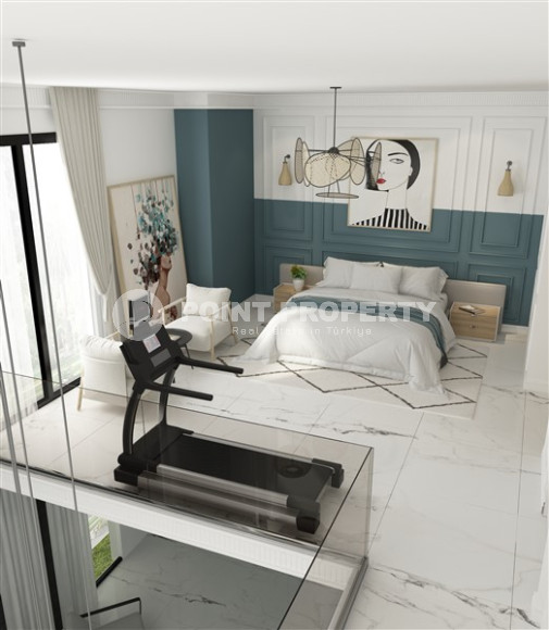 Двухэтажная шестикомнатная вилла с площадью 272 м2, в районе Каргыджак, на удалении от моря-id-3303-фото-20