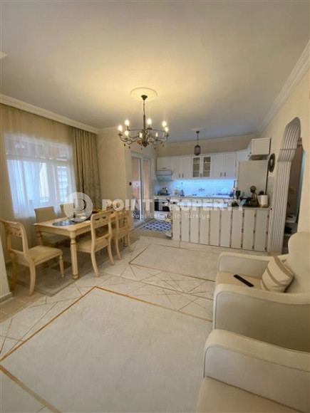 Недорогая симпатичная квартира 2+1 с мебелью, на втором этаже турецкого дома, Оба, Аланья-id-3304-фото-3