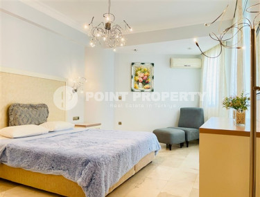 Комфортная для проживания квартира 110 м2 с панорамным видом в районе Каргыджак, с мебелью-id-3305-фото-2