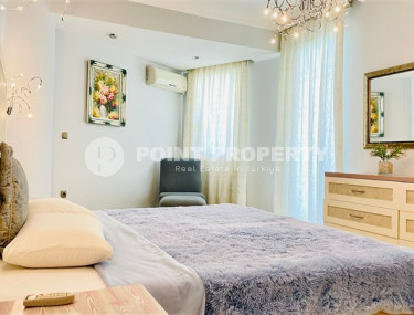 Комфортная для проживания квартира 110 м2 с панорамным видом в районе Каргыджак, с мебелью-id-3305-фото-3