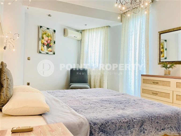 Комфортная для проживания квартира 110 м2 с панорамным видом в районе Каргыджак, с мебелью-id-3305-фото-3