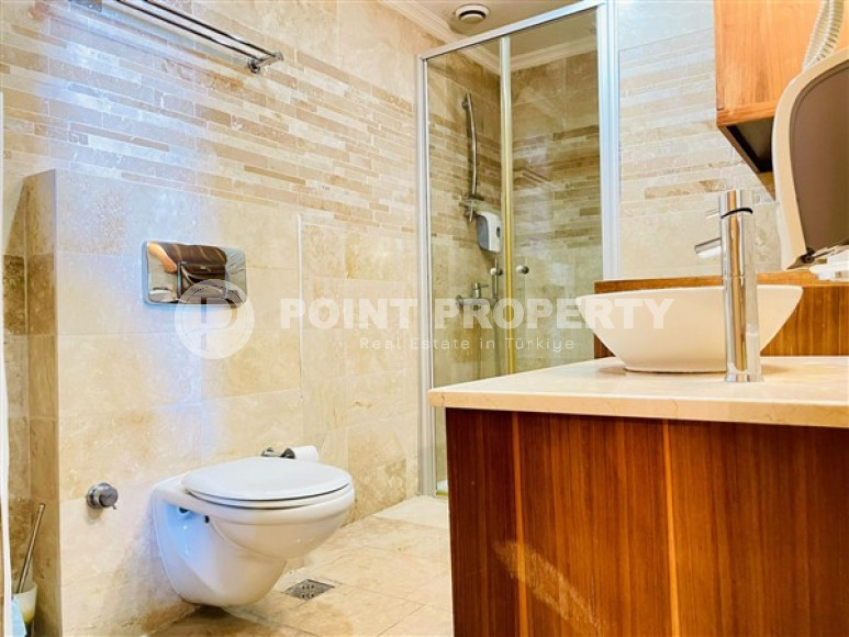 Комфортная для проживания квартира 110 м2 с панорамным видом в районе Каргыджак, с мебелью-id-3305-фото-8