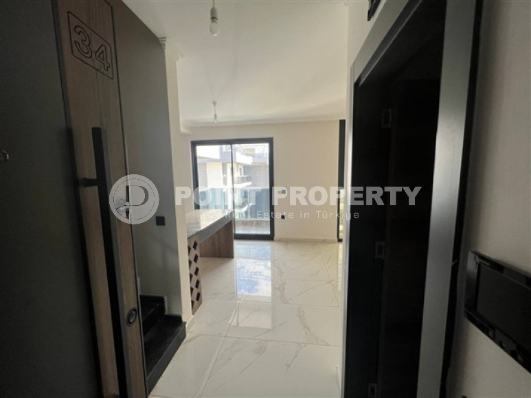 Небольшой трёхкомнатный дуплекс с выходом на террасу, верхняя Оба, Аланья-id-3306-фото-4