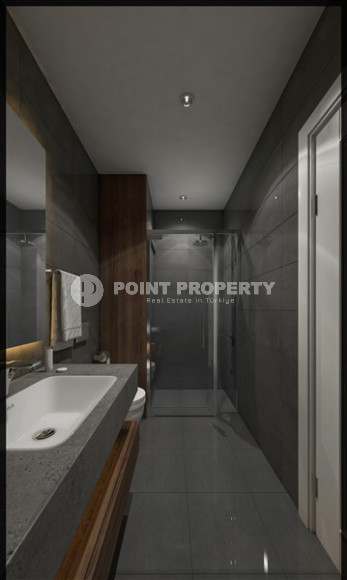 Four villas under construction in the central part of Alanya, guaranteed Turkish citizenship!-id-1037-photo-5