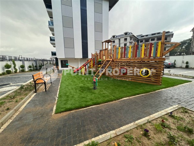 Небольшой трёхкомнатный дуплекс с выходом на террасу, верхняя Оба, Аланья-id-3306-фото-14