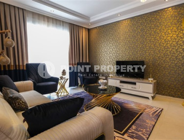 Luxurious three-room apartment 100 m2 in Mahmutlar area, Alanya, with swimming pools and water park-id-3307-photo-1