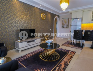 Luxurious three-room apartment 100 m2 in Mahmutlar area, Alanya, with swimming pools and water park-id-3307-photo-3