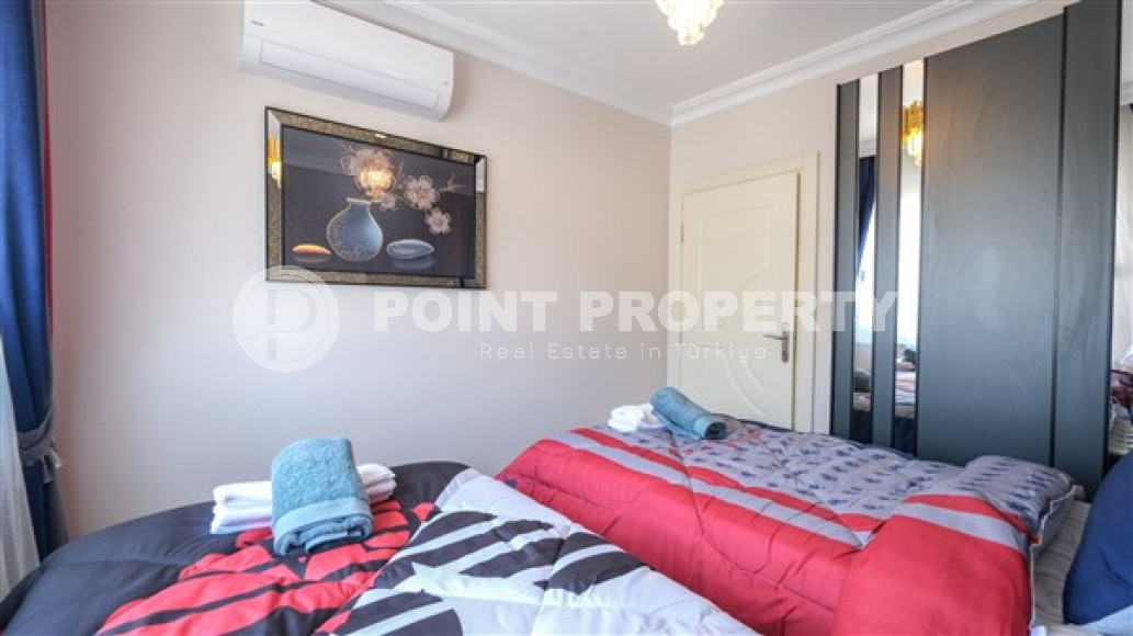 Luxurious three-room apartment 100 m2 in Mahmutlar area, Alanya, with swimming pools and water park-id-3307-photo-27