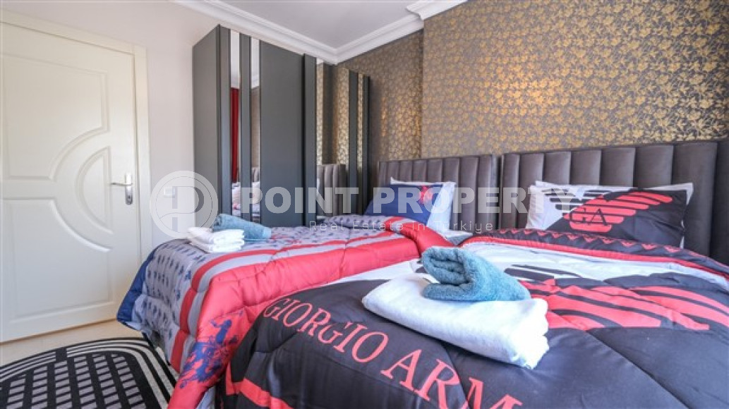 Luxurious three-room apartment 100 m2 in Mahmutlar area, Alanya, with swimming pools and water park-id-3307-photo-30