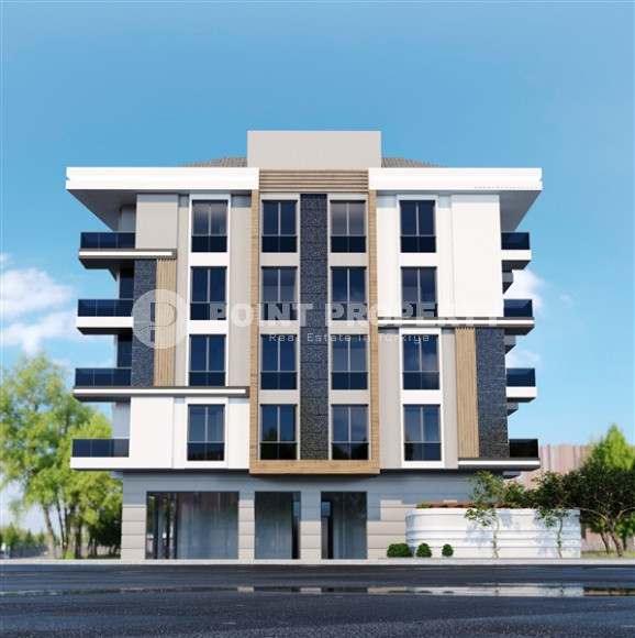 Новая трёхкомнатная квартира 85 м2, центр Аланьи, в строящемся комплексе в 300 метрах от моря-id-3309-фото-3