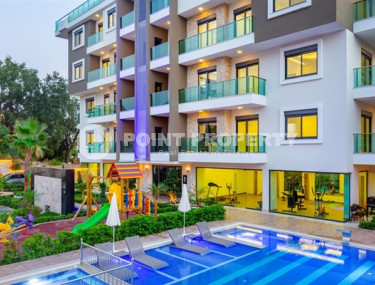 Modern apartment 149 m² with three bedrooms, upper Oba, Alanya-id-3310-photo-1