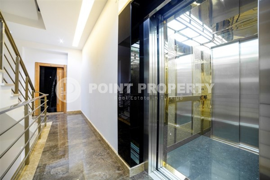 Современная квартира 149 м² с тремя спальнями, верхняя Оба, Аланья-id-3310-фото-2