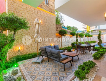 Современная квартира 149 м² с тремя спальнями, верхняя Оба, Аланья-id-3310-фото-3