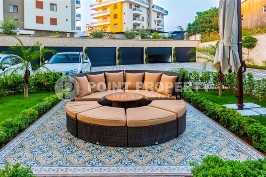 Современная квартира 149 м² с тремя спальнями, верхняя Оба, Аланья-id-3310-фото-5