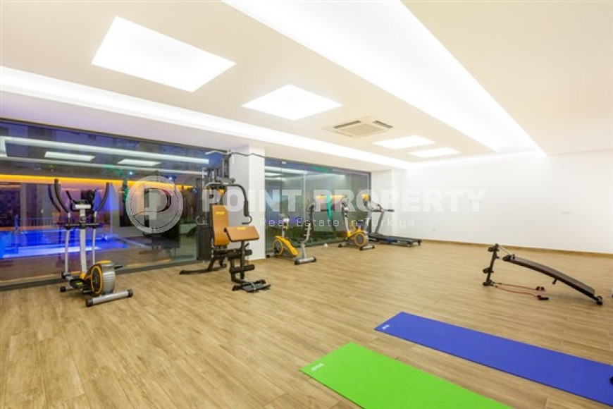 Современная квартира 149 м² с тремя спальнями, верхняя Оба, Аланья-id-3310-фото-18