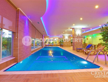 Уютные апартаменты 1+1 с площадью 65 м2 в районе Джикджилли, Аланья, в 300 метрах от центра района-id-3313-фото-3