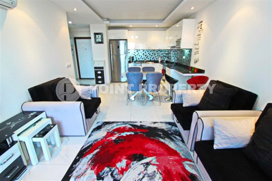 Cozy 1+1 apartment with an area of 65 m2 in the Cikcilli area, Alanya, 300 meters from the center of the area-id-3313-photo-7