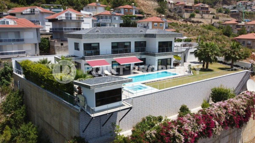 Пятикомнатная дуплексная вилла с площадью 390 м2 в районе Тепе, с мебелью и стильным интерьером-id-3317-фото-3