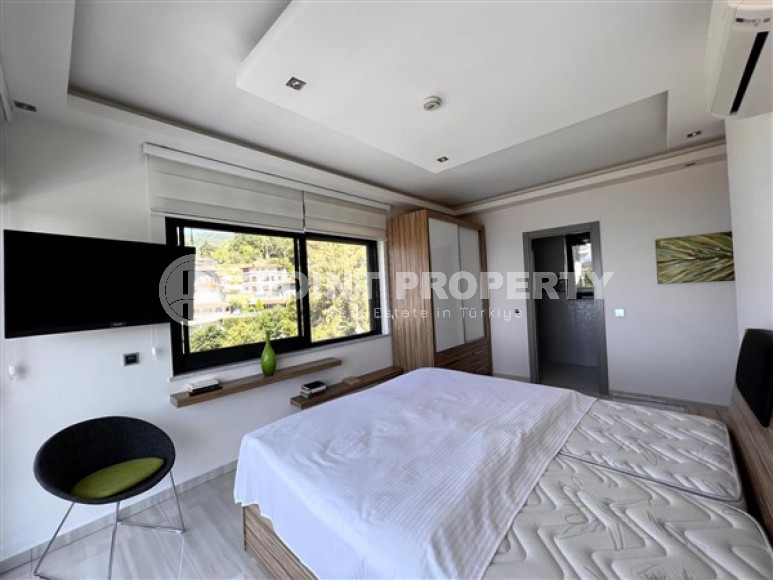 Пятикомнатная дуплексная вилла с площадью 390 м2 в районе Тепе, с мебелью и стильным интерьером-id-3317-фото-5