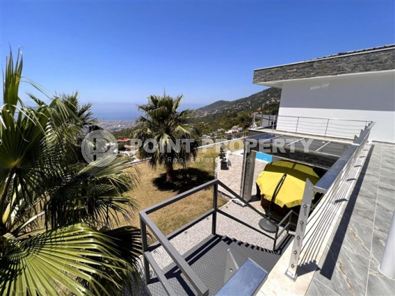 Пятикомнатная дуплексная вилла с площадью 390 м2 в районе Тепе, с мебелью и стильным интерьером-id-3317-фото-7