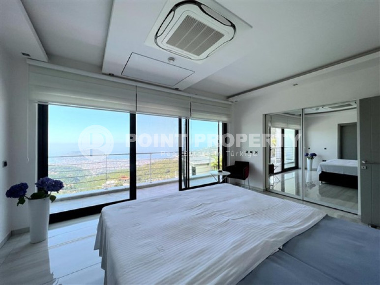 Пятикомнатная дуплексная вилла с площадью 390 м2 в районе Тепе, с мебелью и стильным интерьером-id-3317-фото-8