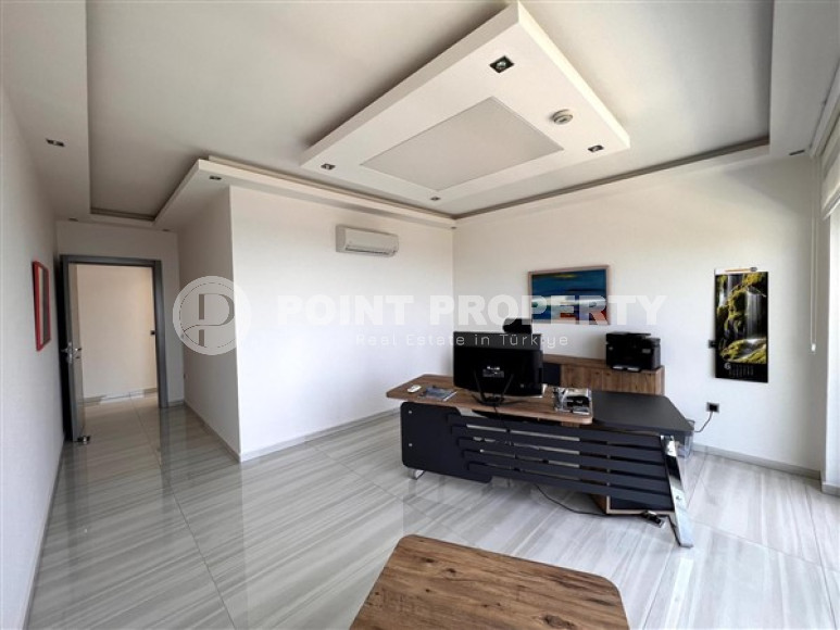 Пятикомнатная дуплексная вилла с площадью 390 м2 в районе Тепе, с мебелью и стильным интерьером-id-3317-фото-10