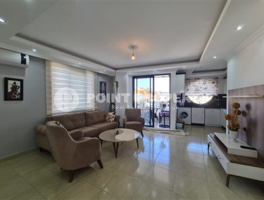 Респектабельная двухуровневая квартира 100 м2, центр Аланьи, в 300 метрах от моря-id-3324-фото-2