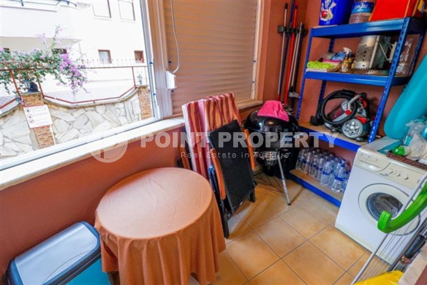 Ухоженная двухкомнатная квартира в компактном комплексе в центре Аланьи-id-3326-фото-10