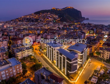 Компактные апартаменты с площадью 55 м2, центр Аланьи, в комплексе с инфраструктурой-id-3327-фото-3