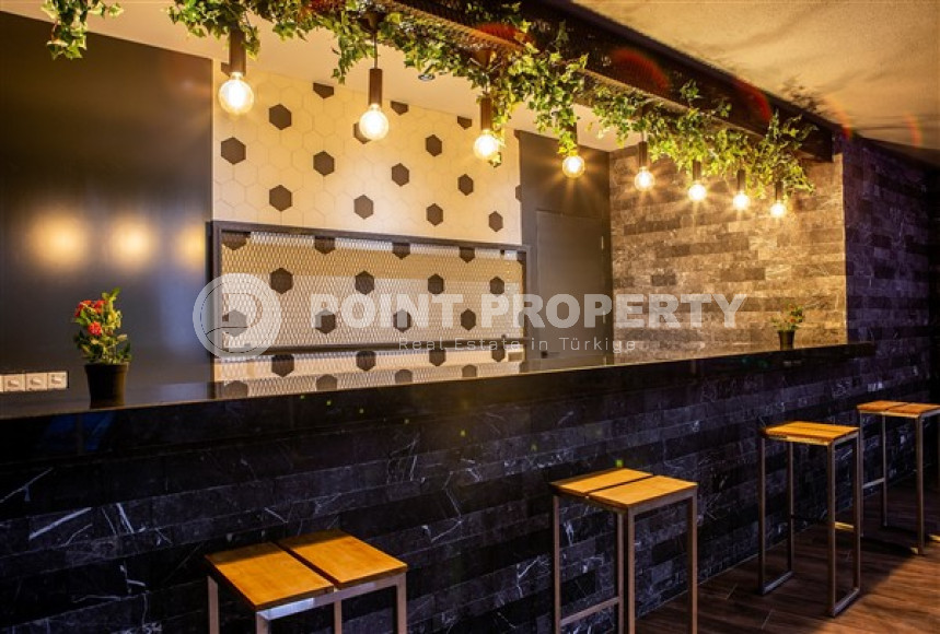 Компактные апартаменты с площадью 55 м2, центр Аланьи, в комплексе с инфраструктурой-id-3327-фото-4