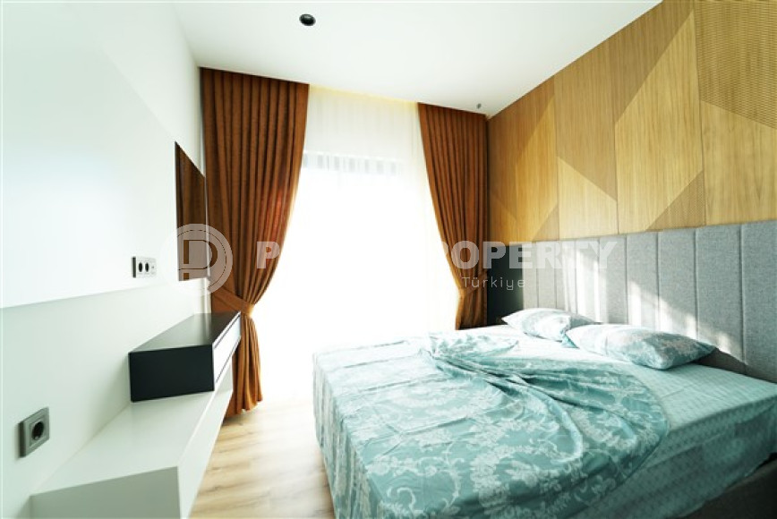 Компактные апартаменты с площадью 55 м2, центр Аланьи, в комплексе с инфраструктурой-id-3327-фото-10