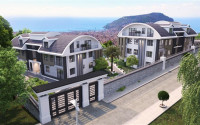 Duplex penthouses with views in a new complex in Tepe, Alanya center-id-3329-photo-1