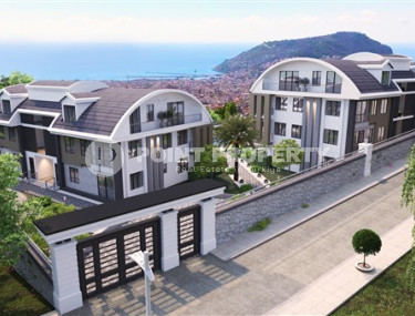 Duplex penthouses with views in a new complex in Tepe, Alanya center-id-3329-photo-1