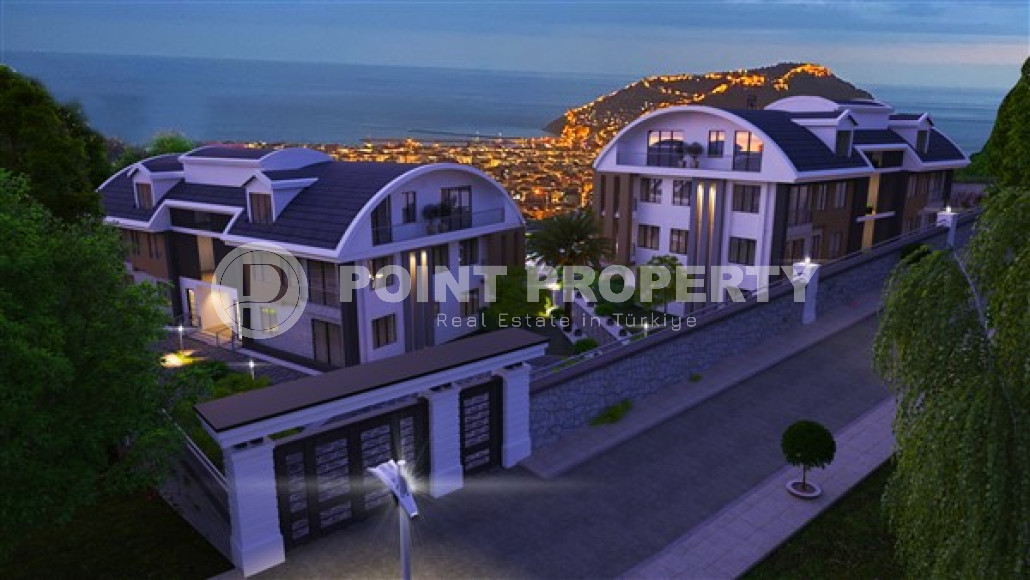Duplex penthouses with views in a new complex in Tepe, Alanya center-id-3329-photo-2